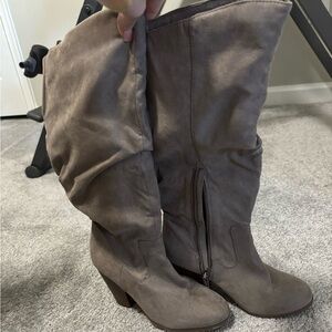 Women's Brown Knee-High Boots